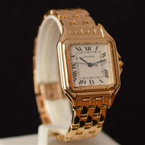 cartier gold watches